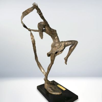 And She Awoke 22" Bronze Sculpture