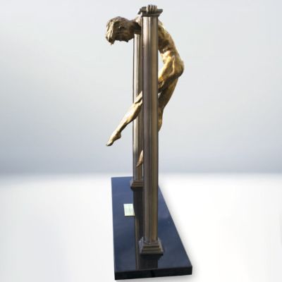 Determination 18" Bronze Sculpture