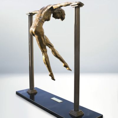 Determination 18" Bronze Sculpture