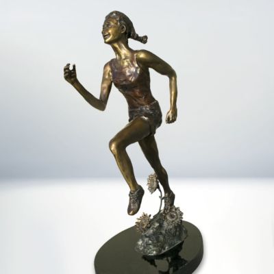 Run Free 13" Bronze